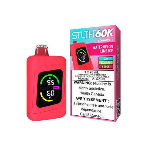STLTH 60K Disposable 25mL - watermelon lime ice
